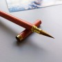 Ручка-пензель із колонка для ієрогліфів в автентичному стилі Червона